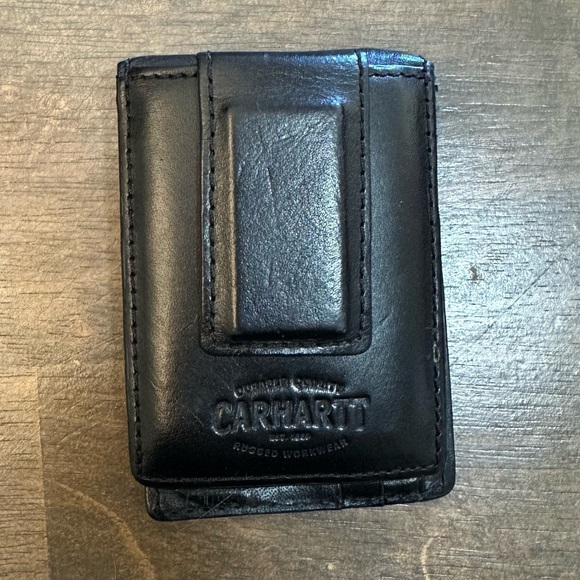 Carhartt Other - Carhartt Men's Black Standard Front Pocket Wallet